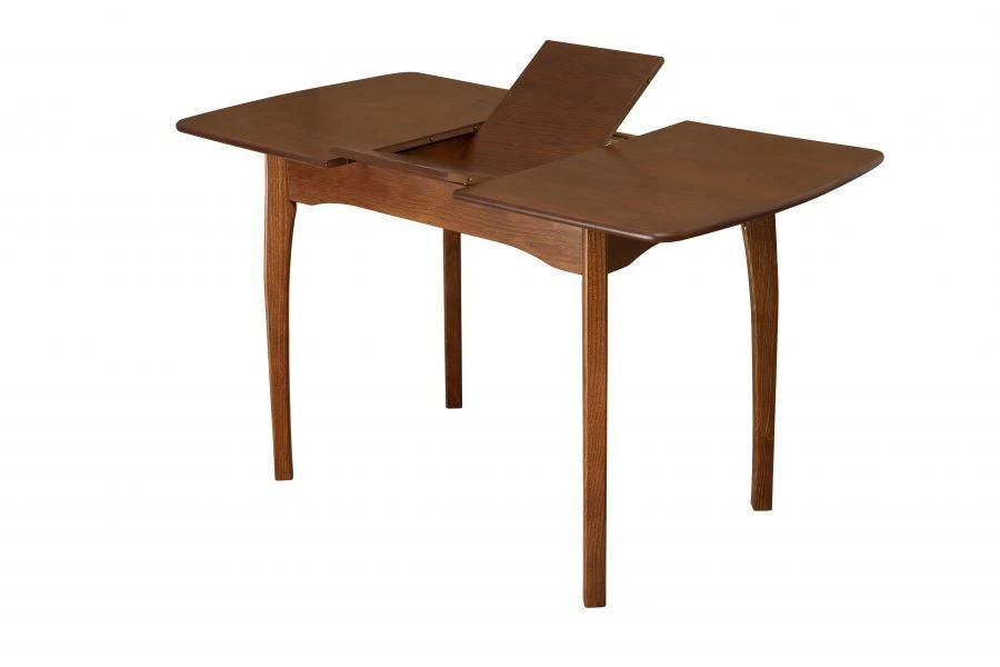 Modern Extendable Dining Table with Wooden Frame