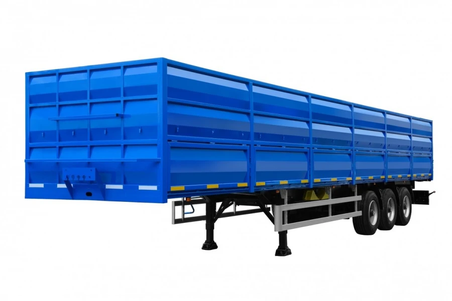 FOX TANK PPC 877714 Platform Semi-Trailer with Sides for Various Cargoes