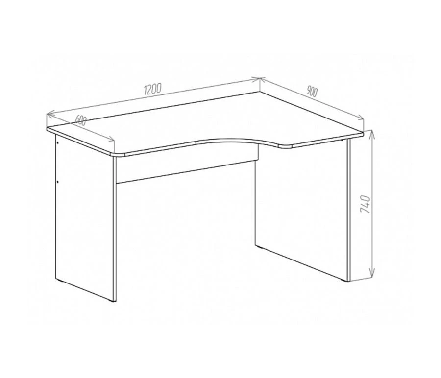 Ergonomic Work Desk - Customizable Design