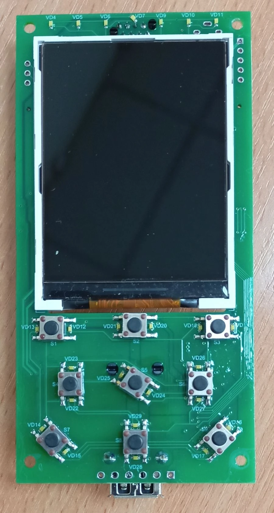 Indication Panel Board for UПЧ-7 and UПЧ-11 Models - EГРЦ.467856.002