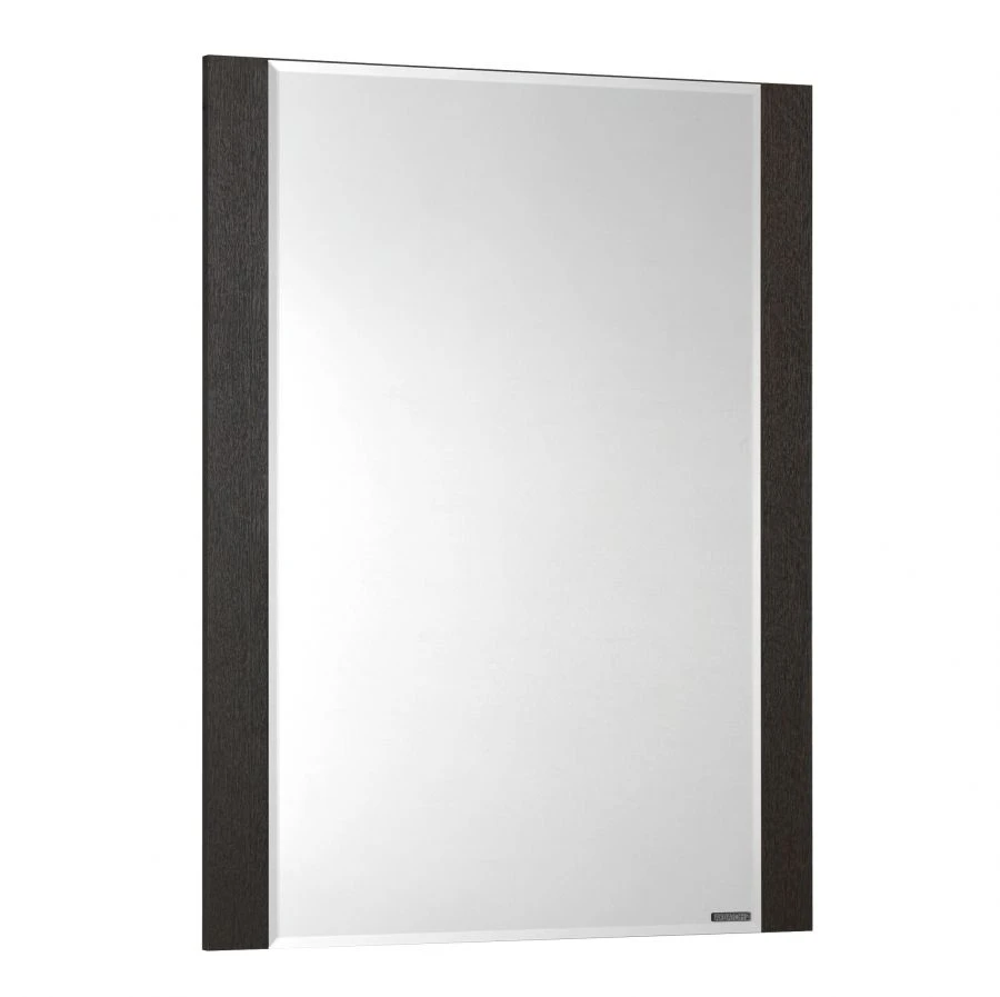 Aquaton Alpina 65 Rectangular Mirror with Wenge Finish