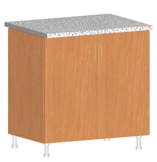 Kitchen Work Table with Shelf, Model U.09.01.2