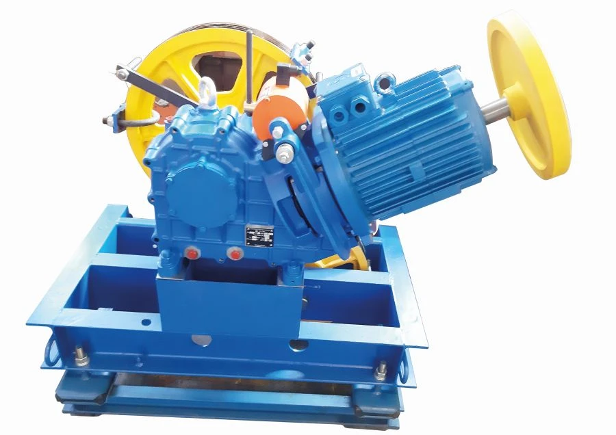 Worm Gear Lift Winch for Elevators LР0410.03Е.00.000-10