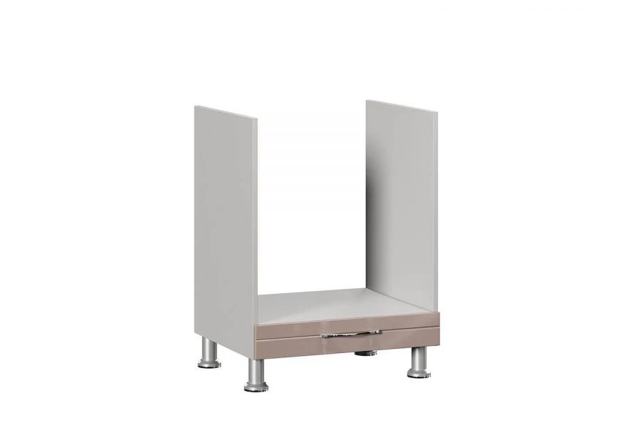 Cappuccino Facade Anastasia Type 3 811M with Straight Milling and Handle Included