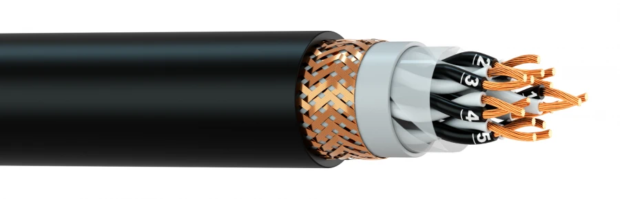 Shielded Installation Cable MKESH (L) for Sensor Connections