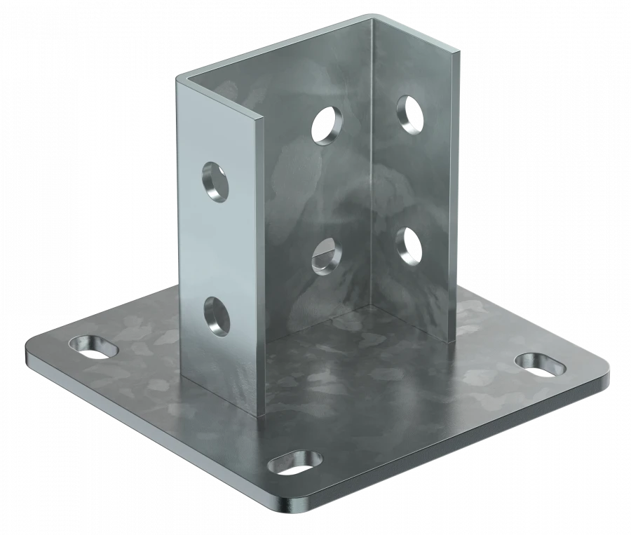Reinforced Ceiling Mount for STRUT Profile HDZ IEK Model CLM50D-KPS-81-HDZ