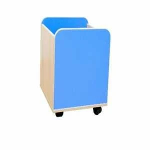 Toy Storage Box with Panel Construction