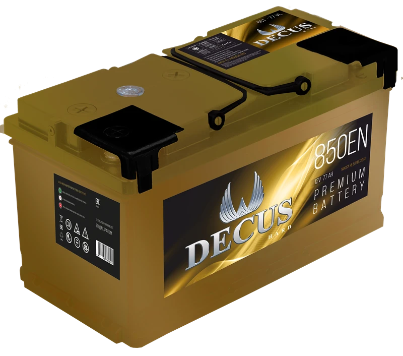 Lead Acid Battery for Starting Piston Engines 6ST-77 "DECUS