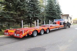 Low-bed Tri-axle Semi-trailers 9942L3 (Mod. 9942L3-00 to 9942L3-10)