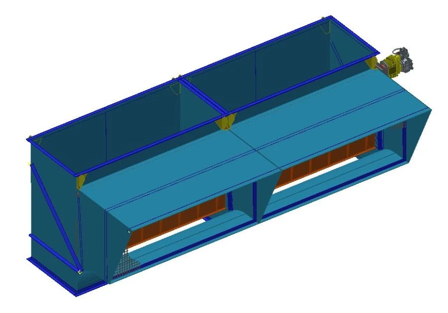 Castex-14 Adjustable Duct Damper 2-1350x5000-1500x5000