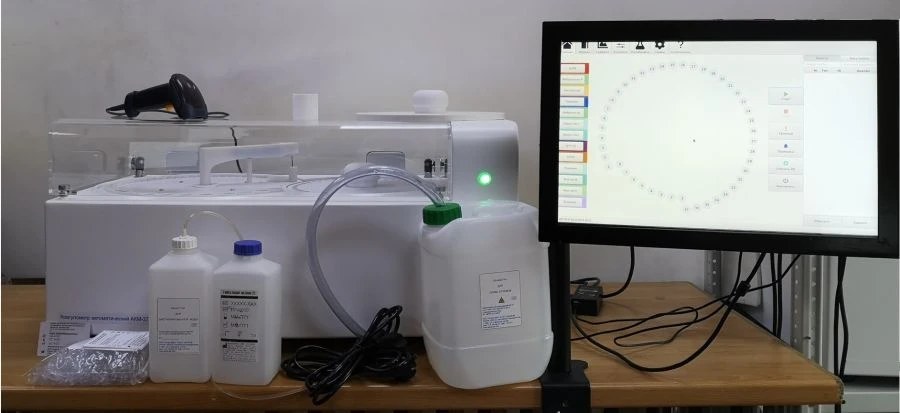 Automatic Coagulometer AKM-37 for Plasma Hemostasis Analysis
