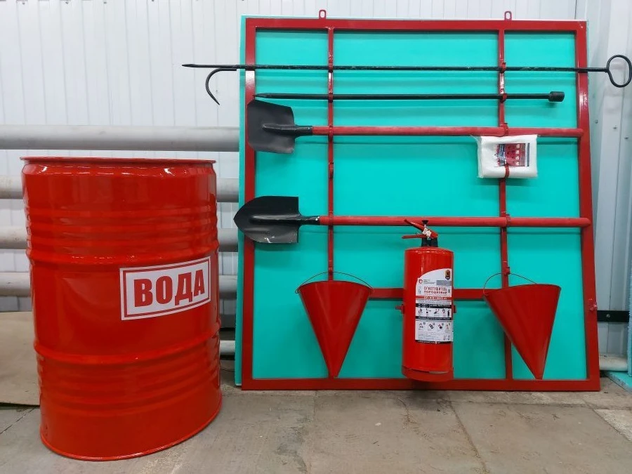 Open Type Fire Safety Shields for Firefighting Equipment - ЩП-А
