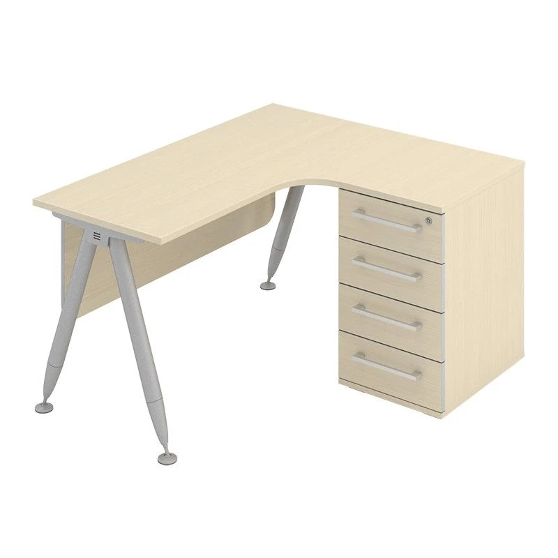 Teacher's Desk with Metal Frame