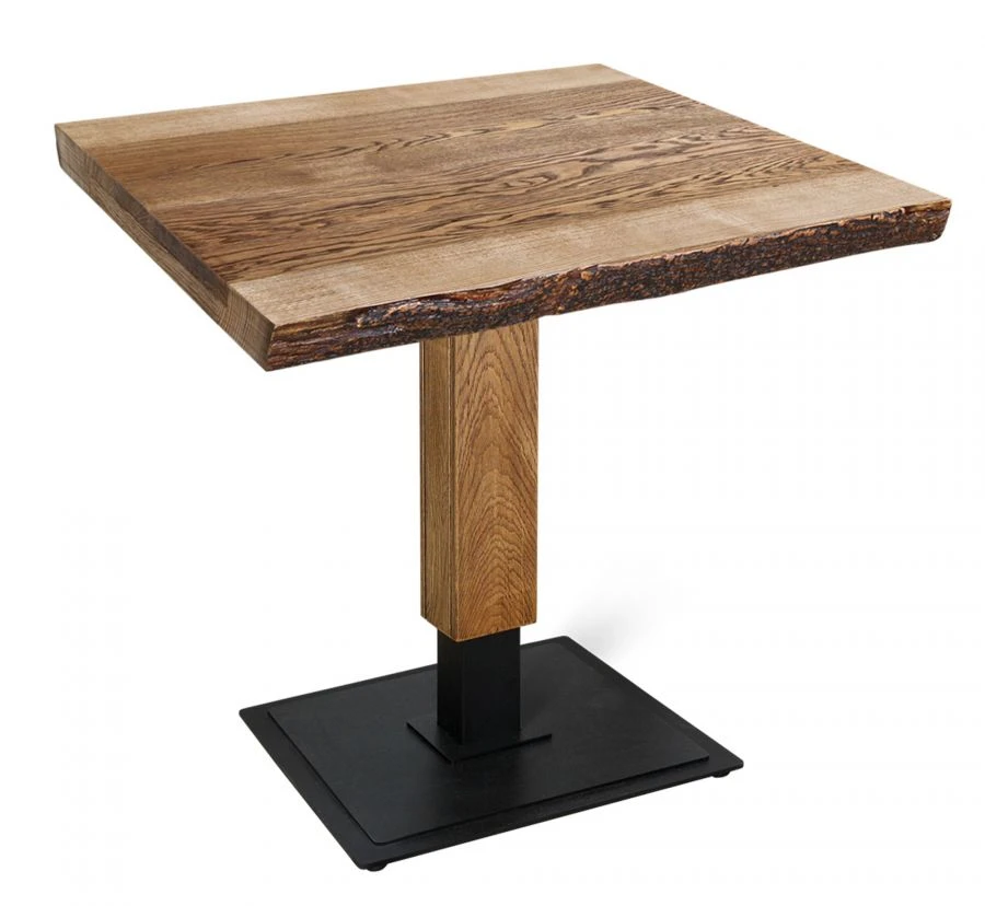 Sheffilton SHT-TU22/TT10 Brown/Black Oak Table
