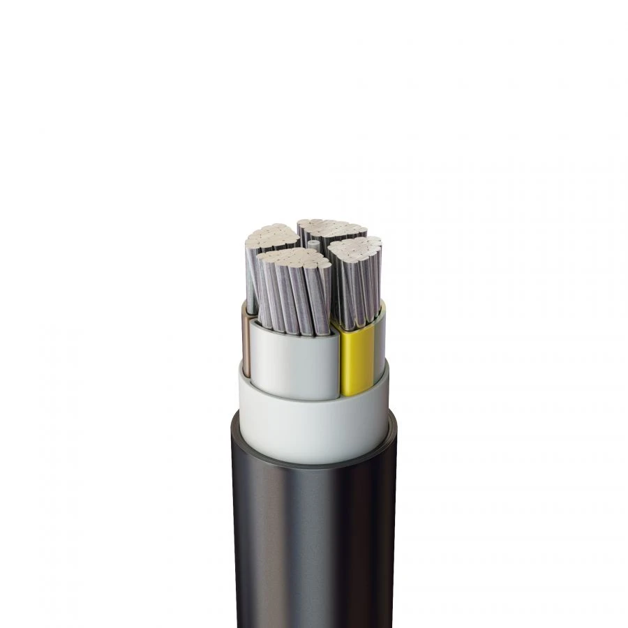 High-Voltage Power Cable KAP9RV with EPR Insulation and PE Sheath