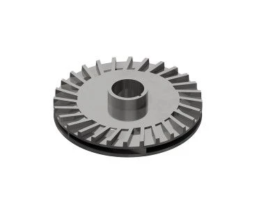Floating Impeller Wheel Assembly with Washers MT5-25DP 17mm Ni-Resist