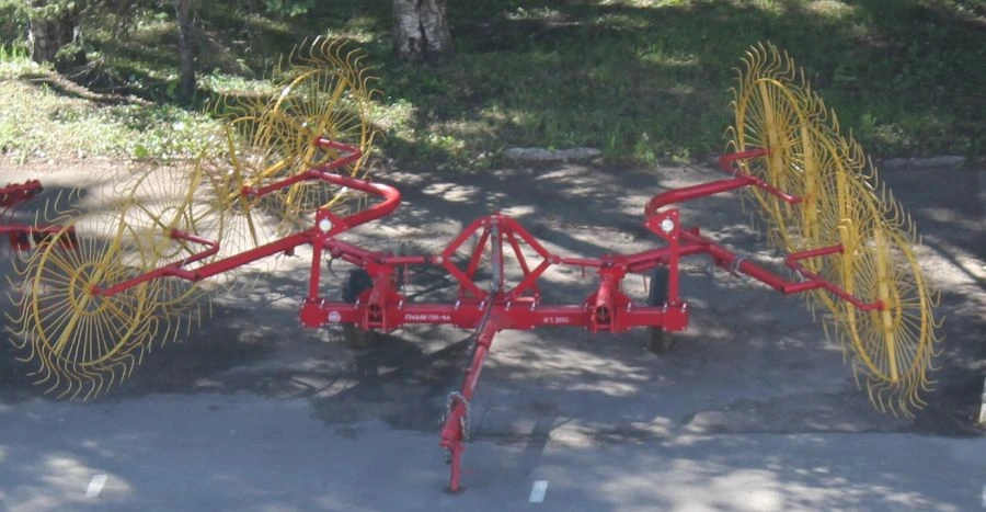 Rake-Tedder for Row Formation GVV-6A