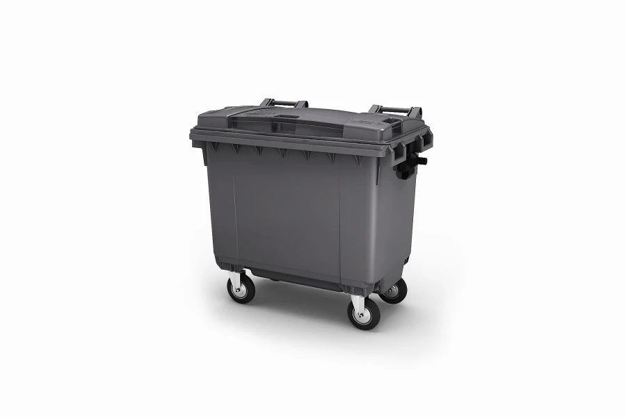 Mobile Waste Container 660L Art. 25.C19 (20.803.98.PE; 21.053.98.PE)