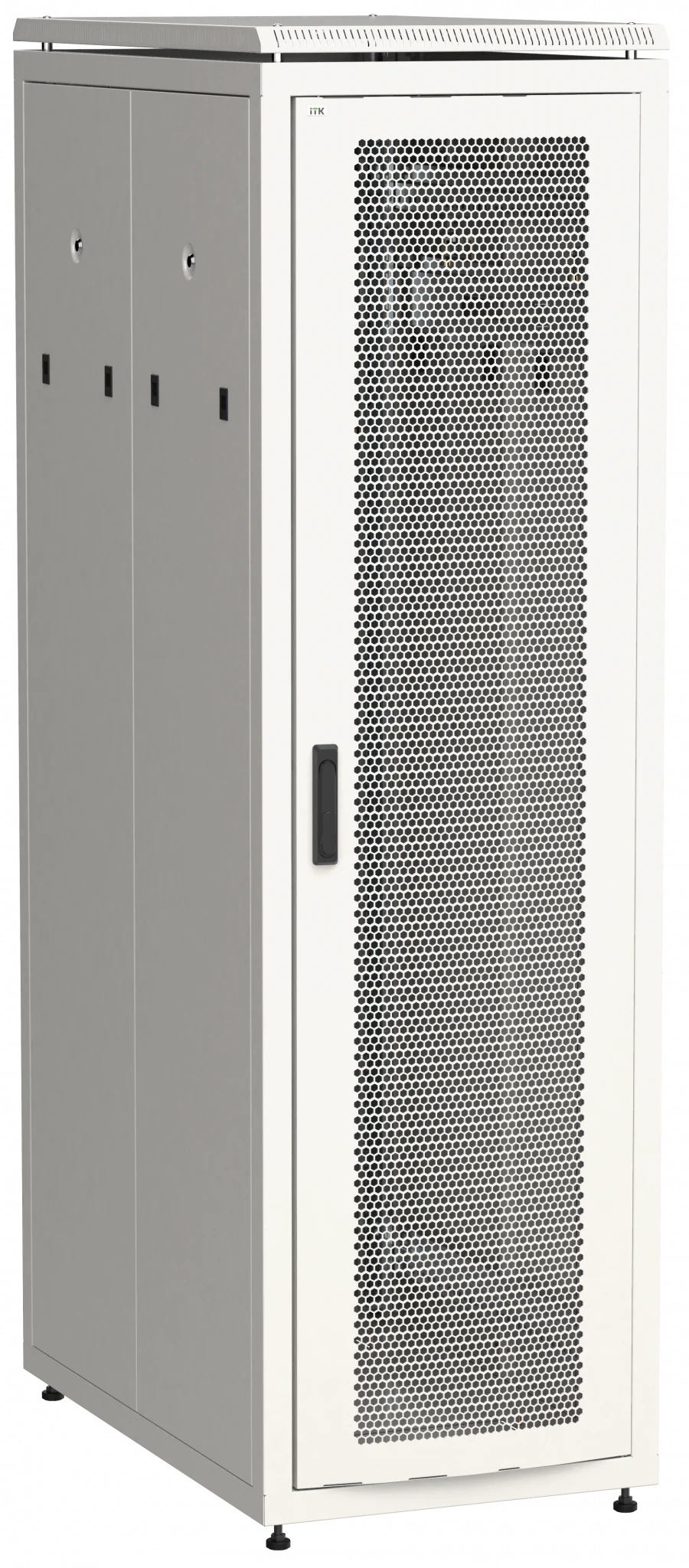 19" Network Cabinet LINEA N 38U 600x1000 mm with Perforated Doors
