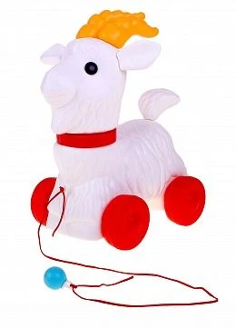 Friendly Goat Push Toy for Kids