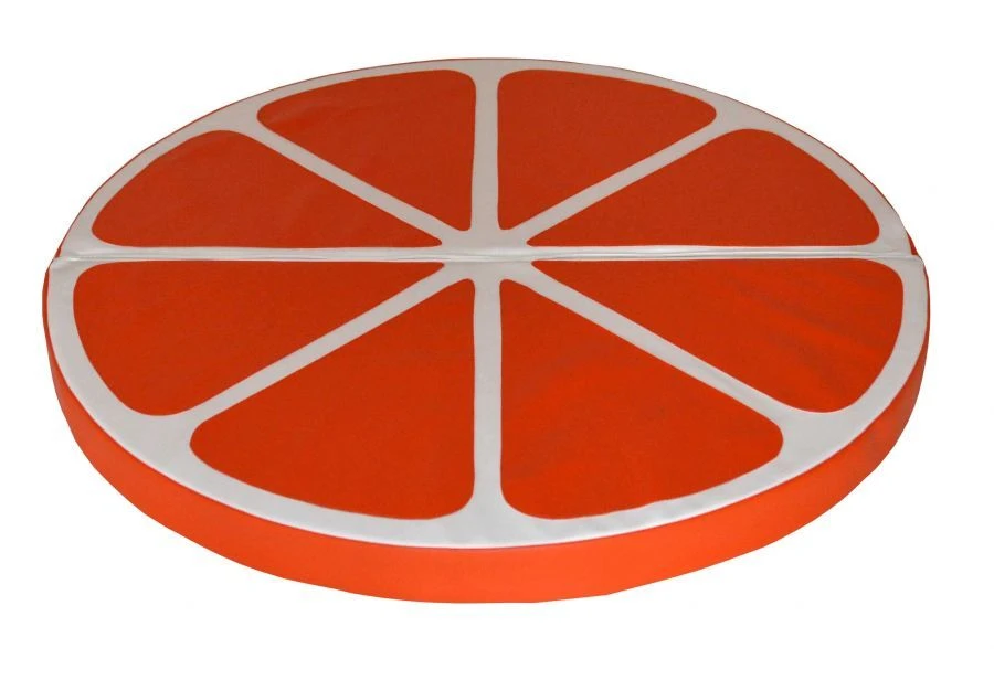 Grapefruit Play Mat for Kids