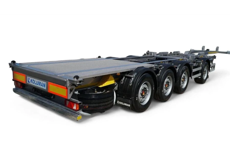 Universal 40' Container Semi-Trailer for 20/40 ft Containers