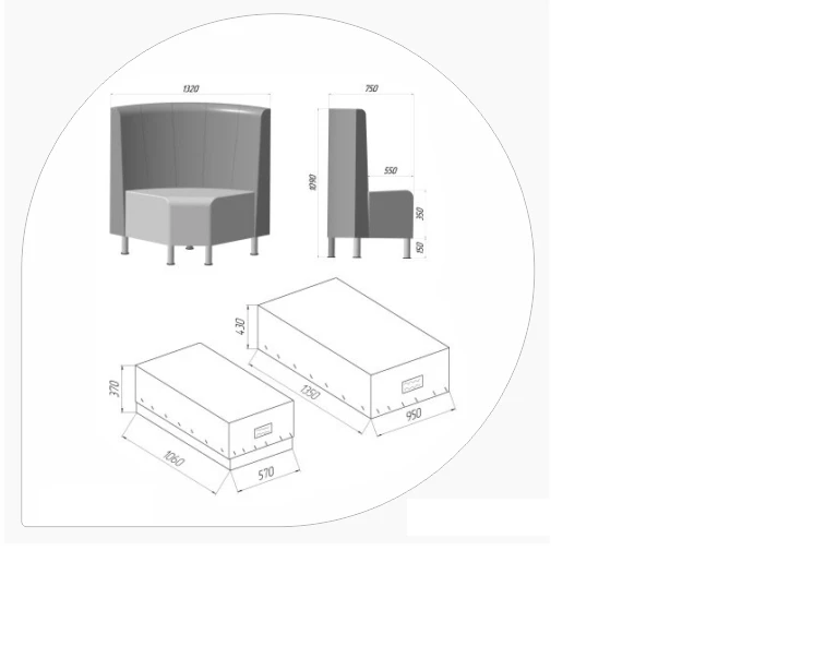 Corner Sofa Jazz - Stylish and Comfortable Design