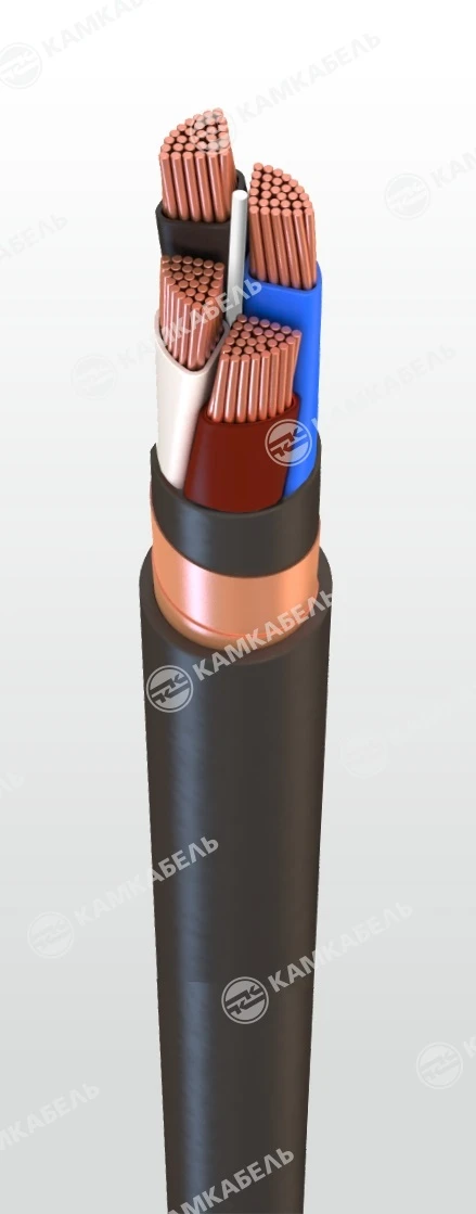 Low Fire Hazard Power Cable with Copper Conductors, PVC Insulation, 660/1000V