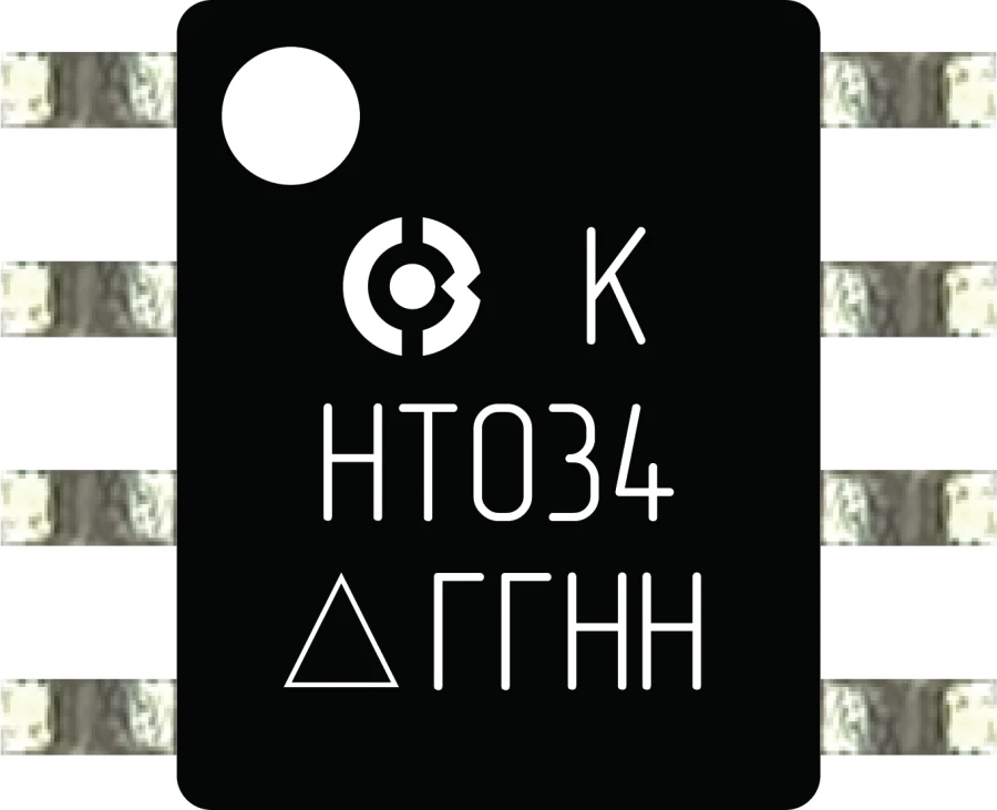 Digital Temperature Sensor K5306HT034 with I2C Interface SOIC-8