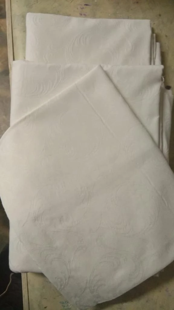 Pillowcase 140 GSM Bleached Fabric, Width 50-75 cm, Length 70-75 cm