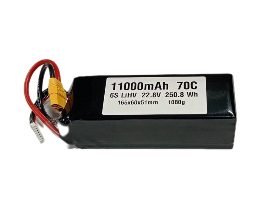 High-Power Lithium Polymer Battery 22.8V 11000mAh