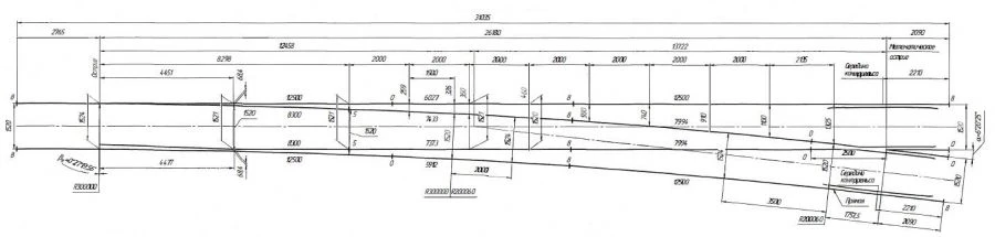 Rail Switch Type R65 for Concrete Blocks LVT-M Model H01.003.0000.00-04