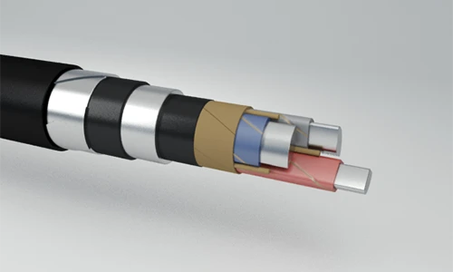 Power Cables with Copper Conductors and Lead Sheath, SPл 6-10 kV