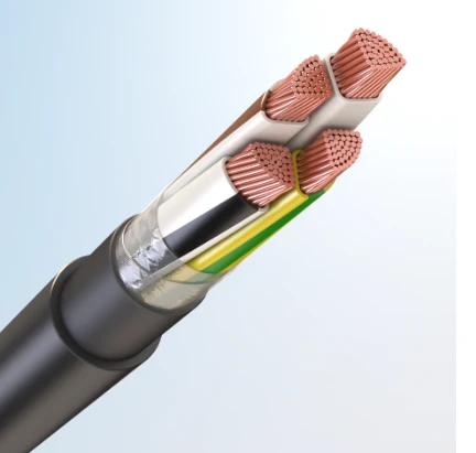 Flame-Resistant Power Cables with Plastic Insulation, 0.66/1 kV