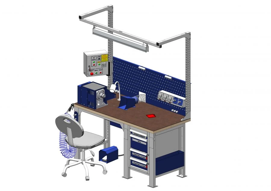 Locksmith Workstation STRMS-01ODK ST (without finishing head)