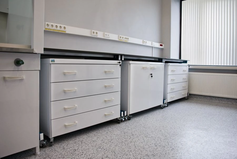 Folding Table with Storage STP-M, STPY-M