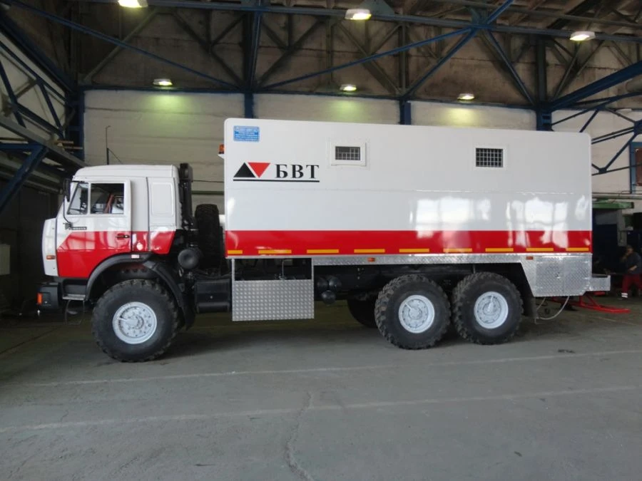 Laboratory Perforation Station LPS Model 6799F on KAMAZ-43118 Chassis