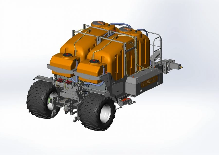 Mobile Liquid Fertilizer Applicator STUURMAN RONDO 6000PAS