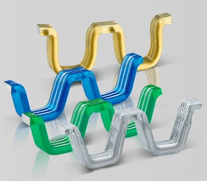 Universal Continuous Aluminum Clips R 15-09 5x1.75 OL 1 (40,000 pcs)