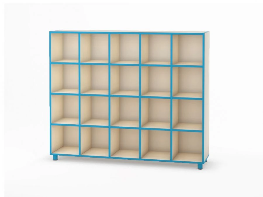 Pot Storage Cabinet with 25 Compartments