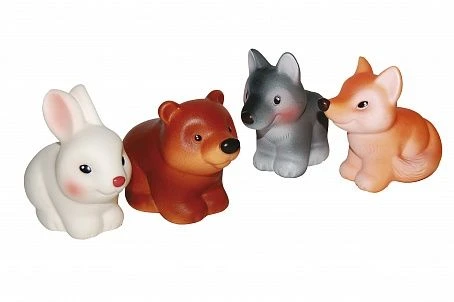 Forest Animals Figurine Set for Kids