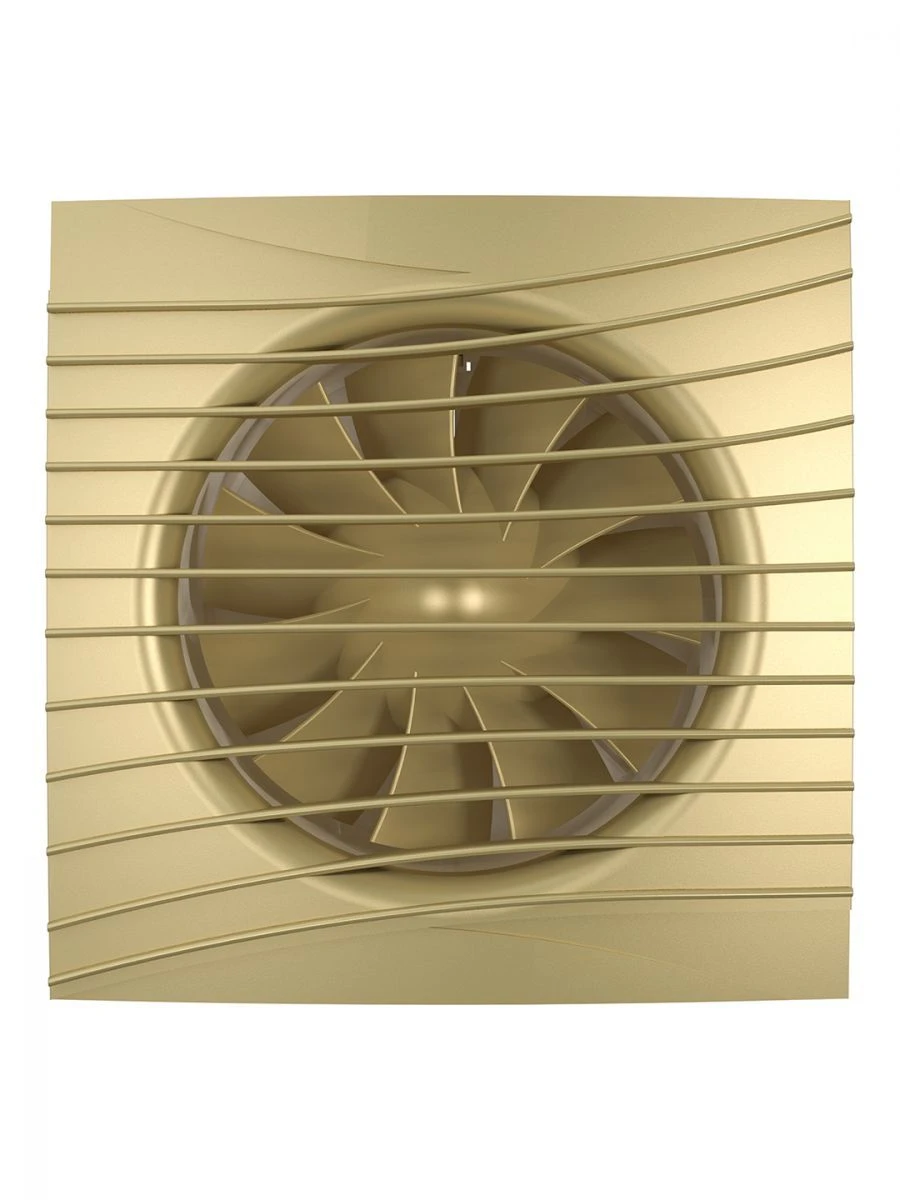 SILENT Axial Fan with Backdraft Damper, Model 6C-03