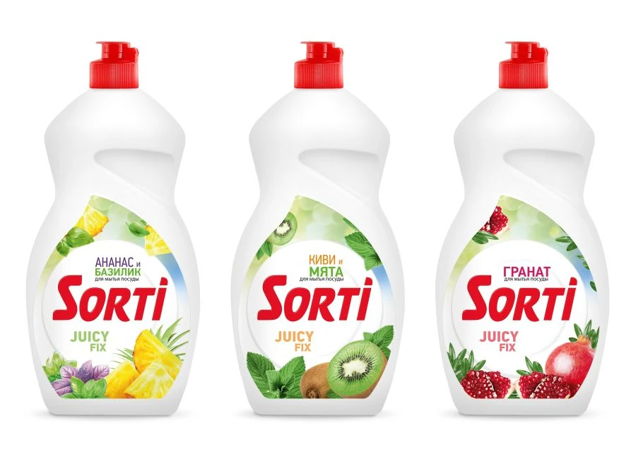 Pineapple and Basil Dishwashing Liquid - Sorti