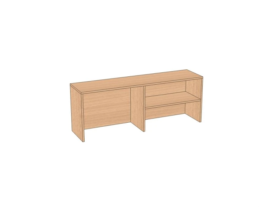 Low Desk Extension 1200x300x450 mm AN-12
