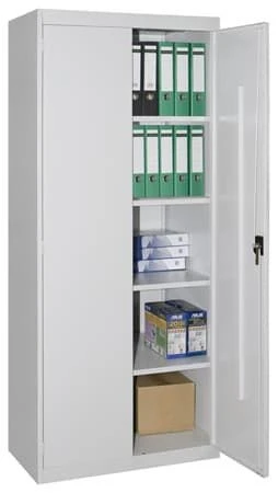 Metal Storage Cabinet Praktik 11/07 with 4 Shelves