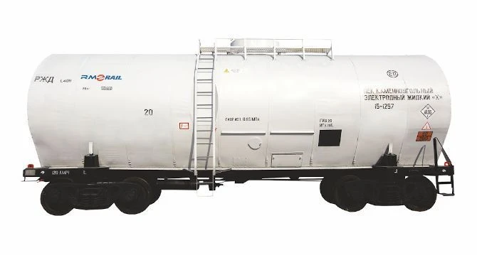 Liquid Pitch Tank Car Model 15-1257 for Transporting Liquid Pitch