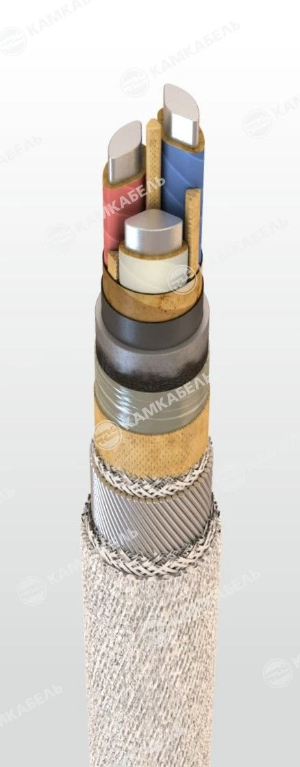 Power Cable with Aluminum Conductors and Paper Insulation, 6-10 kV