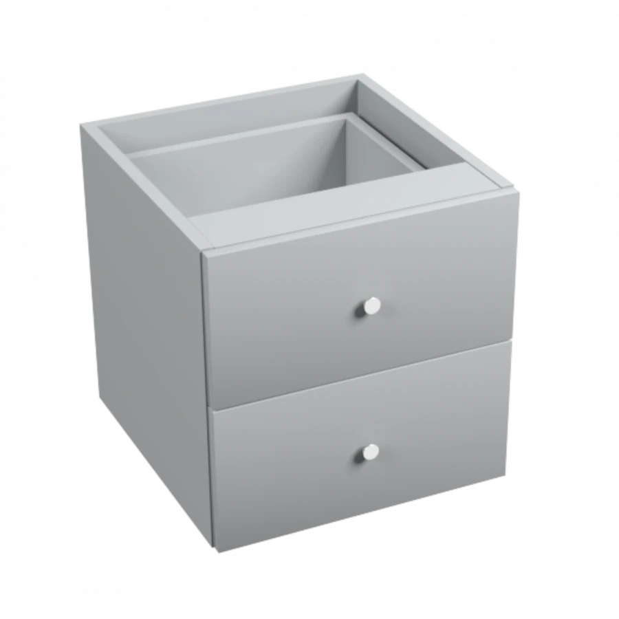 High-Quality Shelf Insert with 2 Drawers