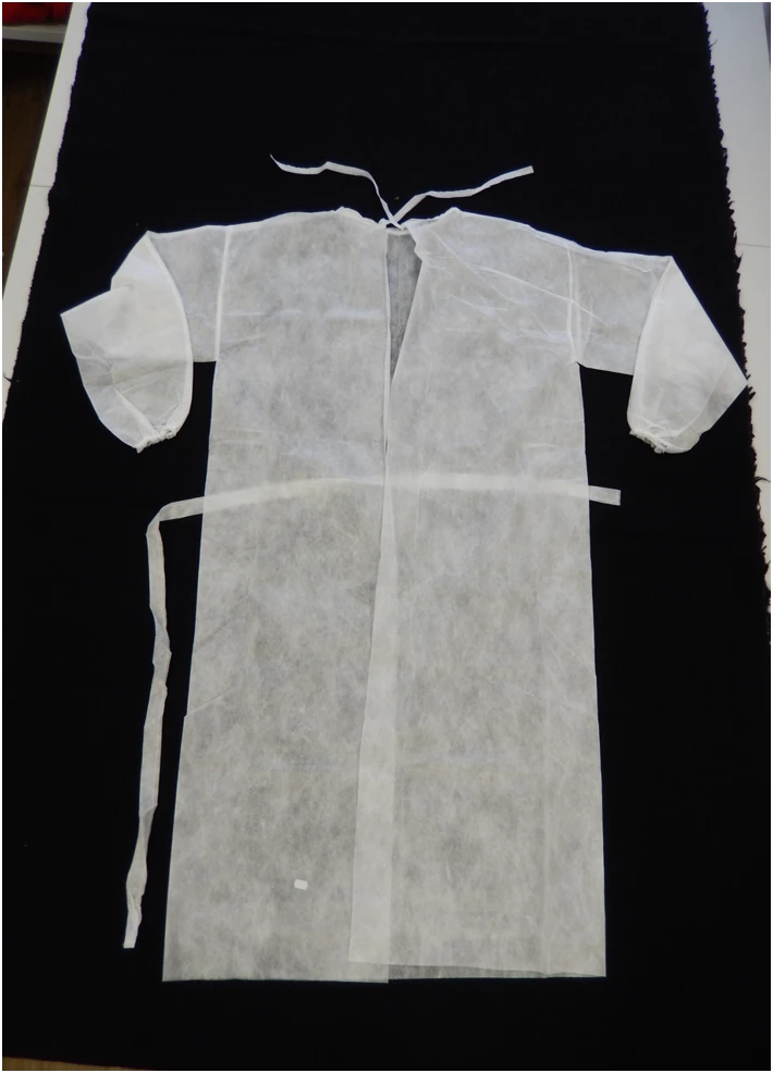 Disposable Non-Sterile Isolation Suit SIMPATIKA 2-01/2-02/2-03 Standard