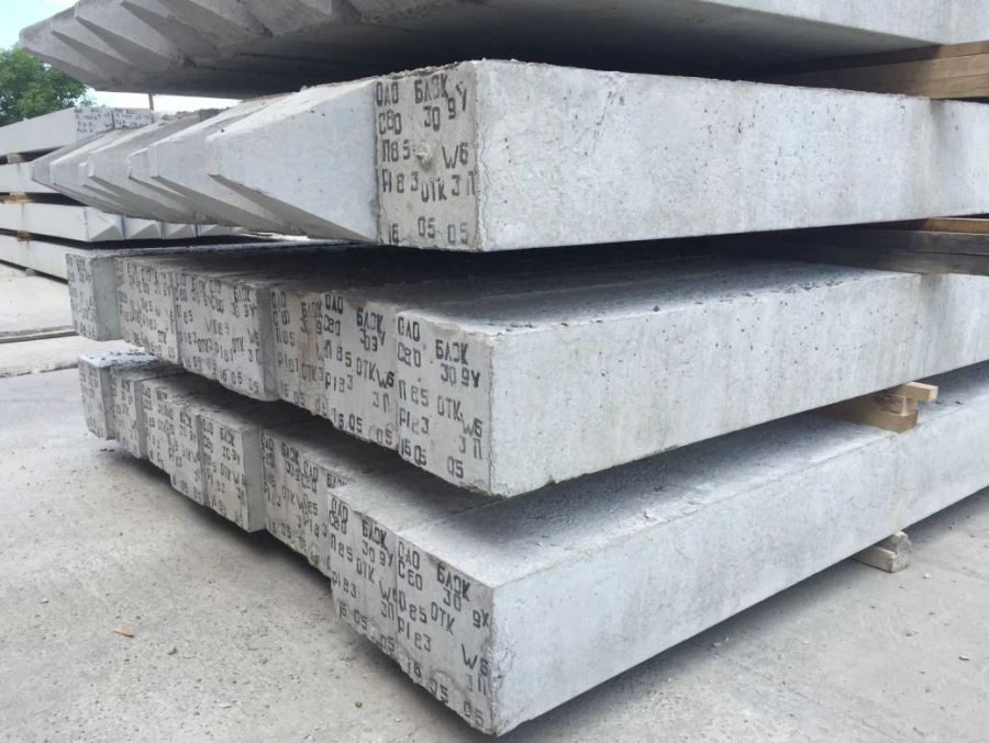 Solid Square Section Concrete Piles for Building Construction